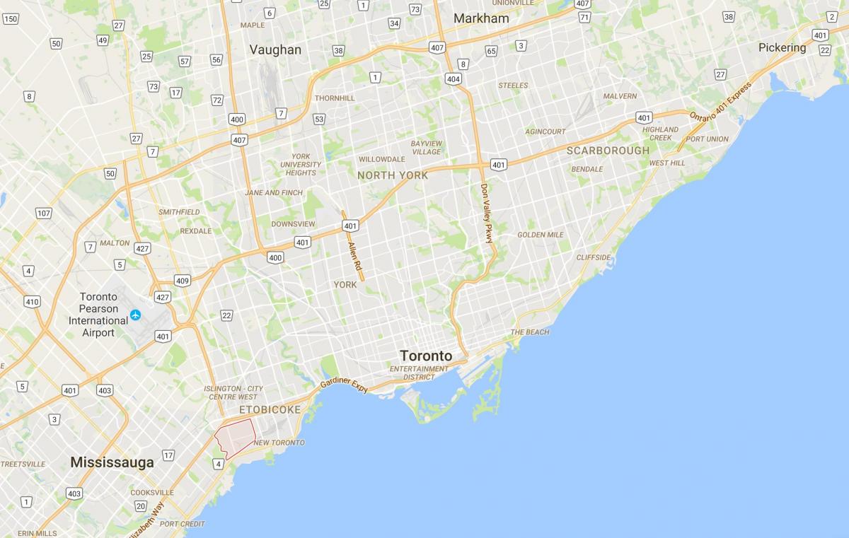 Harta Alderwood Parkviewdistrict Toronto
