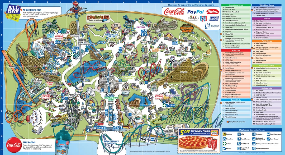 Harta Canada ' s wonderland
