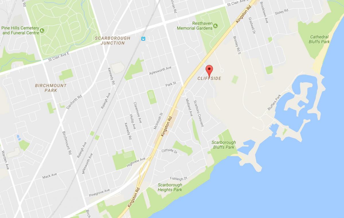 Harta de la Firma de cartier Toronto