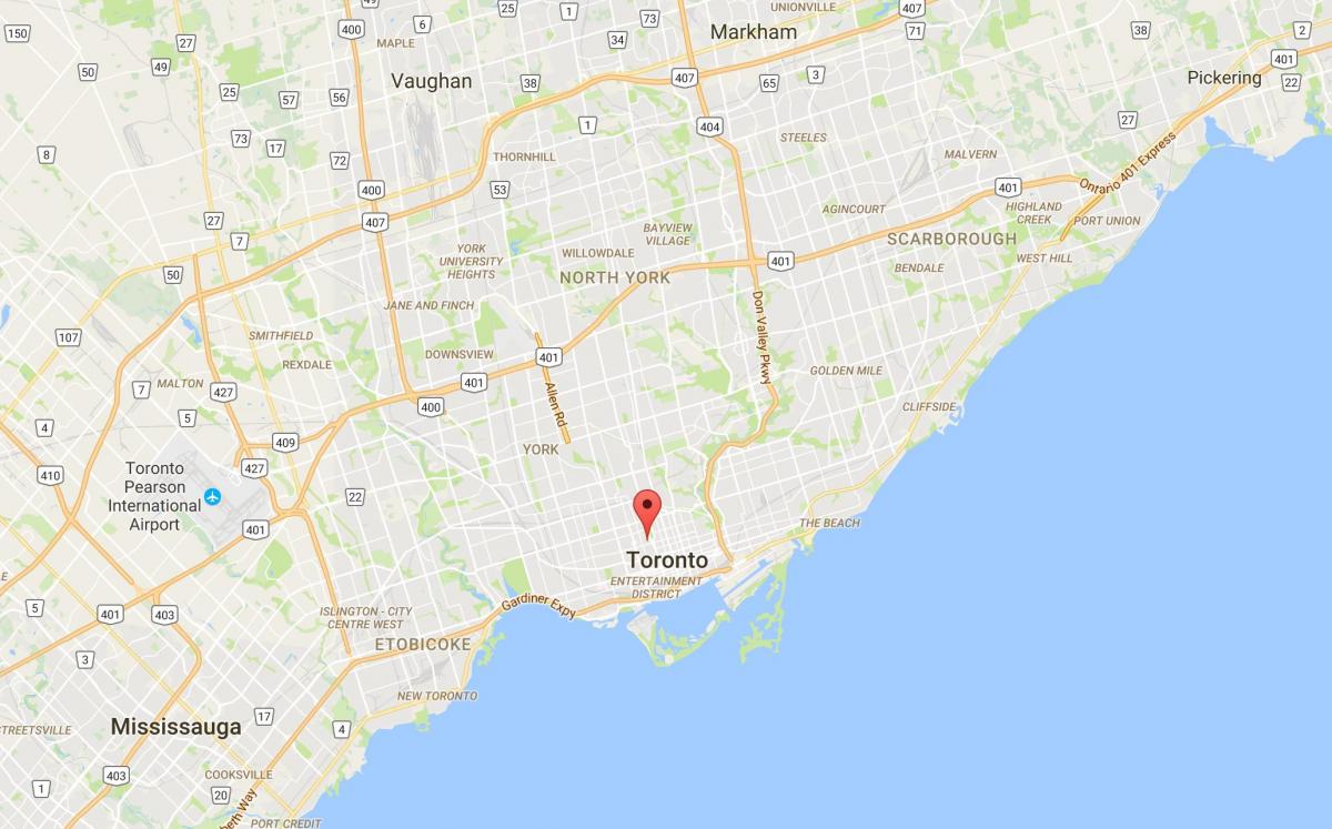 Harta de Descoperire Cartierul Toronto