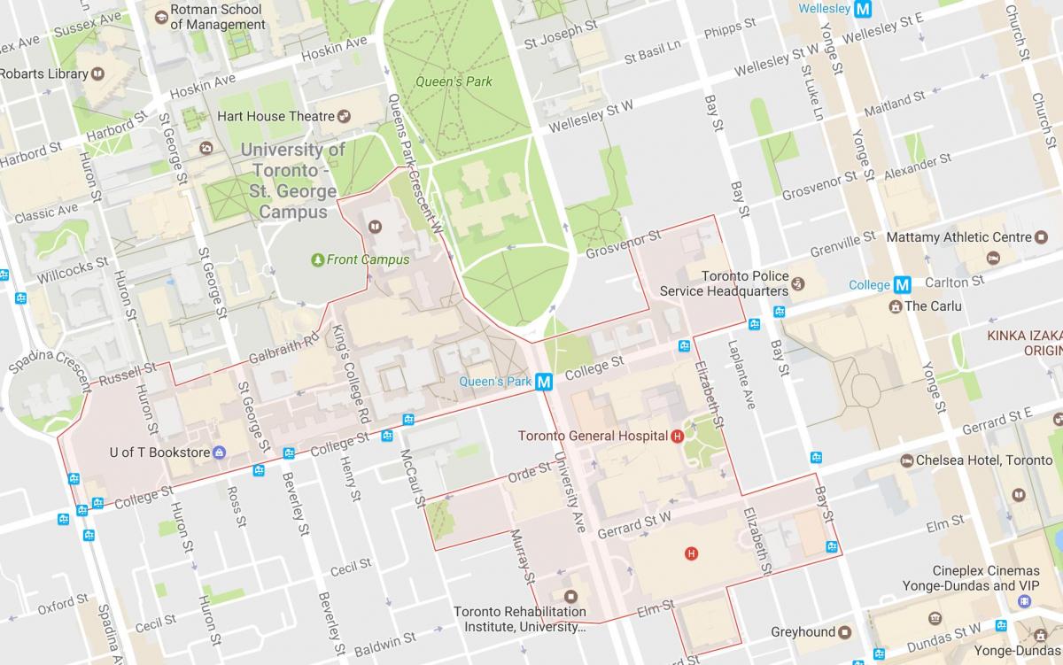Harta de Descoperire Cartier cartier Toronto