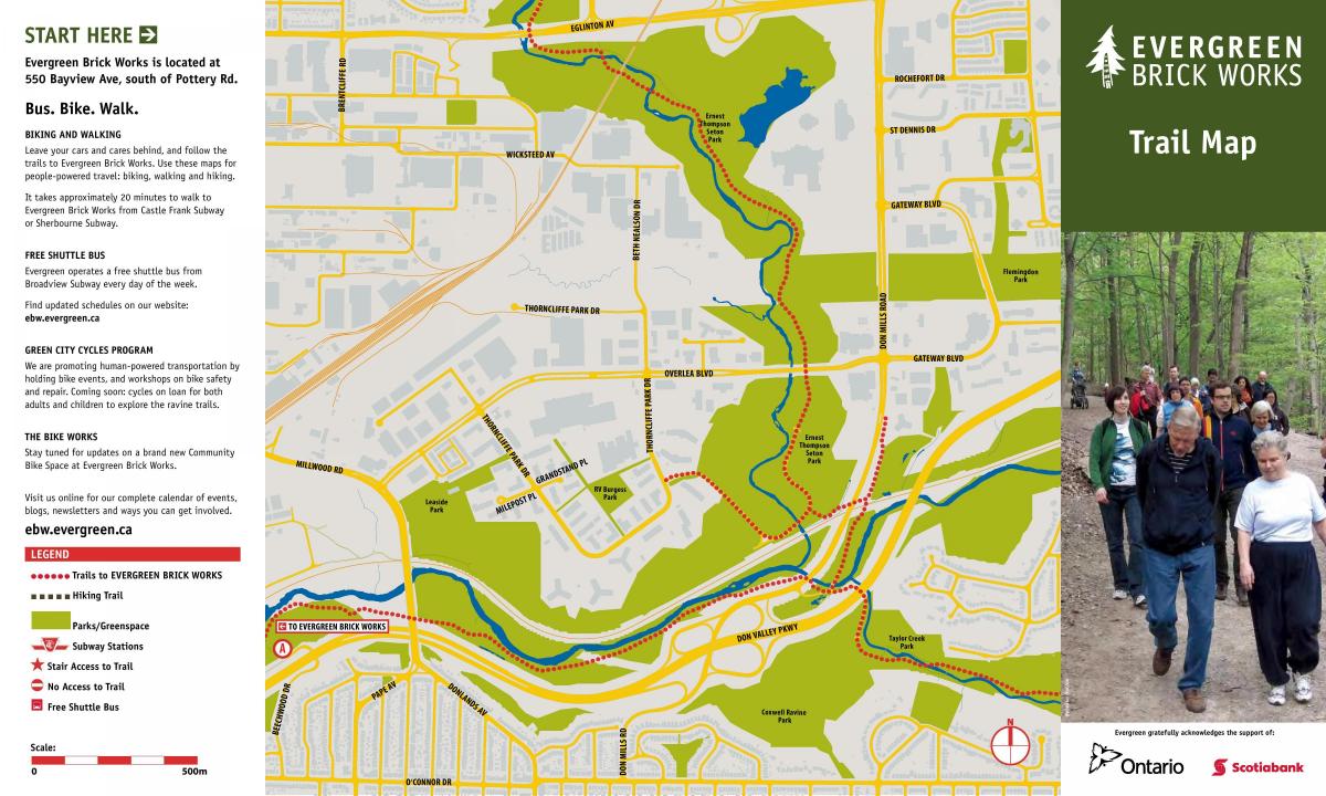 Harta Evergreen Zidarie Toronto
