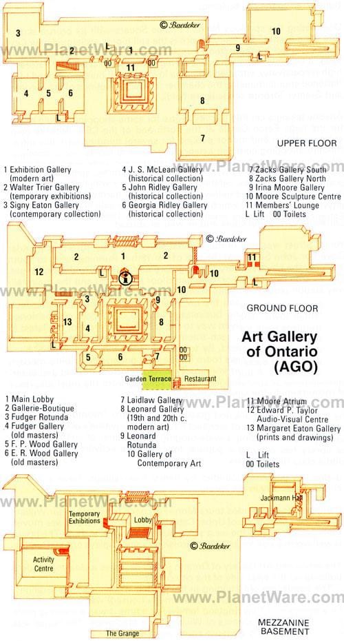 Harta de Galeria de Artă din Ontario