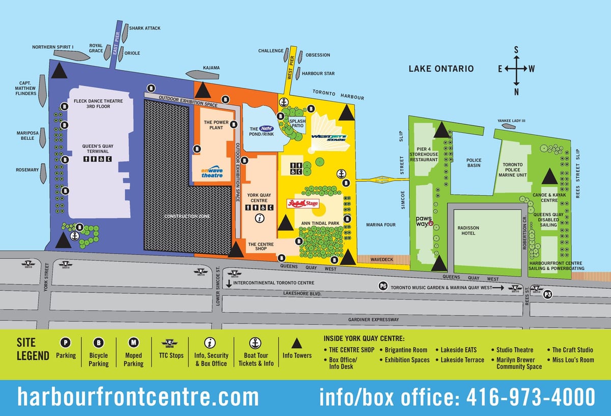 Harta Harbourfront Centru