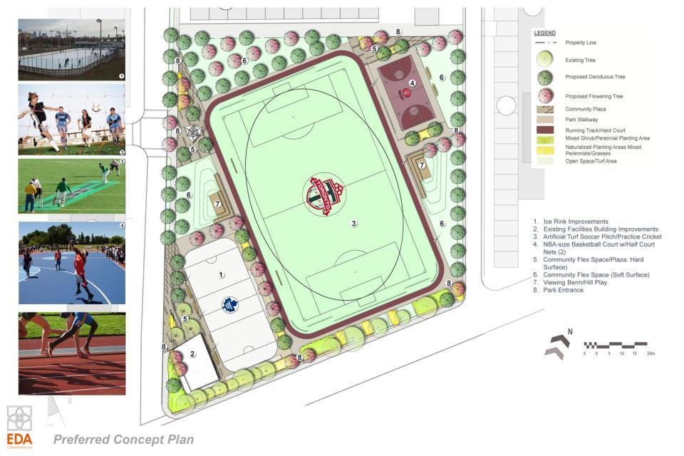 Harta planul de Revitalizare Regent Park Toronto faza 3b