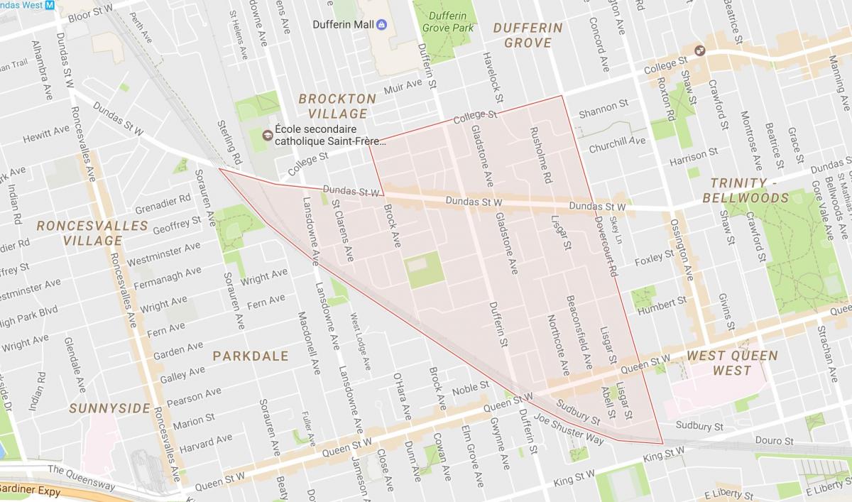 Harta Pic Portugalia vecinătate Toronto