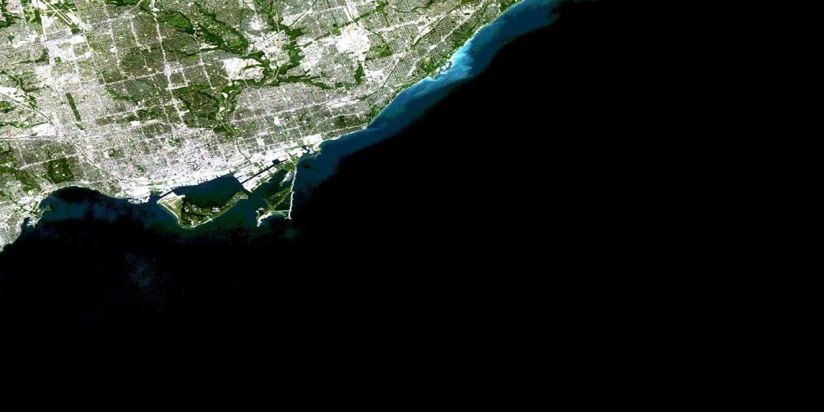 Harta Toronto satelit