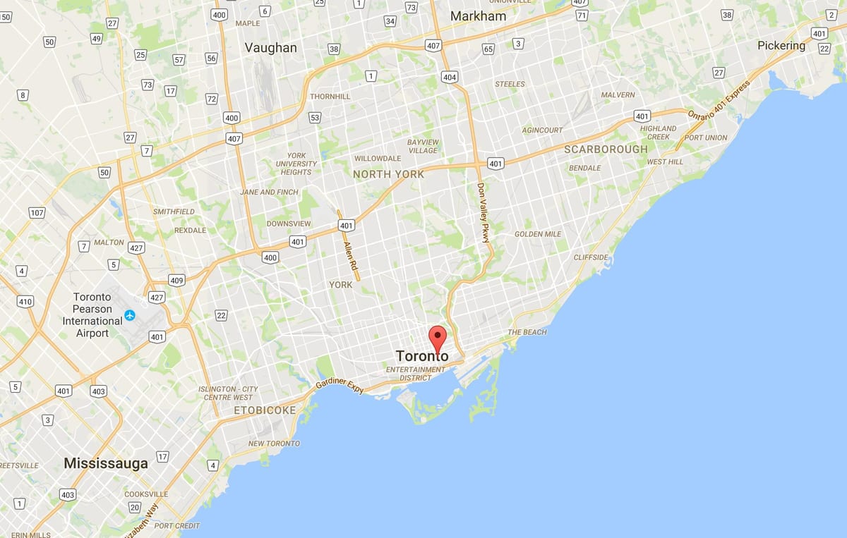 Harta Vechi al Orașului Toronto