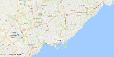 Harta Alderwood Parkviewdistrict Toronto