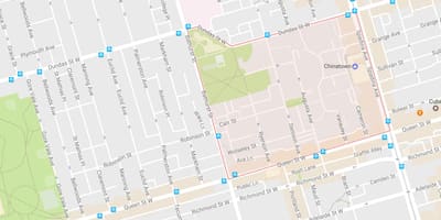 Harta parcul Alexandra vecinătate Toronto