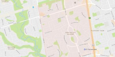 Harta de Arahide vecinătate Toronto