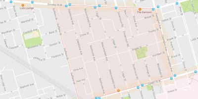 Harta Beaconsfield Sat de vecinătate Toronto