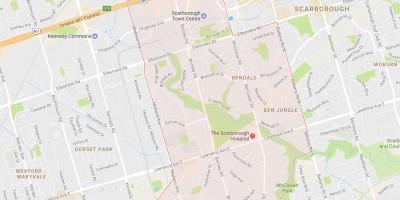 Harta Bendale vecinătate Toronto