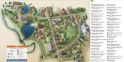 Harta Black Creek Pioneer Village