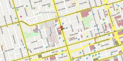 Harta Chinatown Toronto