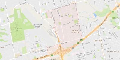 Harta Clanton Parc de cartier Toronto