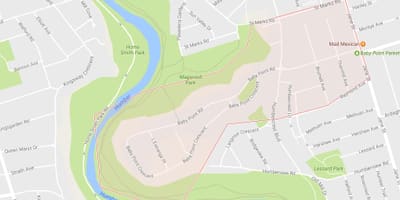 Harta Copilul Punct de vecinătate Toronto