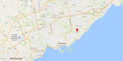 Harta Crescent Orașului Toronto