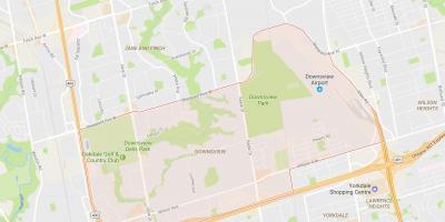 Harta Downsview vecinătate Toronto