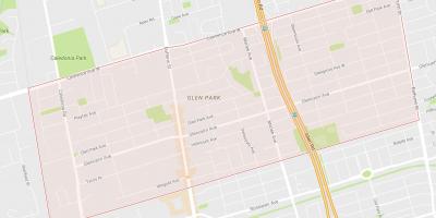 Harta Glen Park vecinătate Toronto