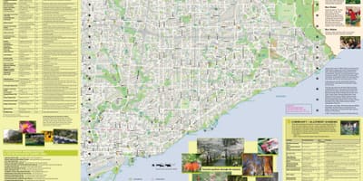 Harta de grădini Toronto east