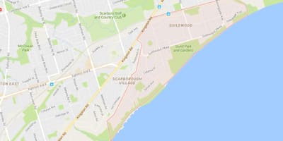 Harta Guildwood vecinătate Toronto