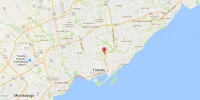 Harta Guvernatorului cartierul Podul de la Toronto