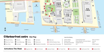 Harta Harbourfront centrul parcare