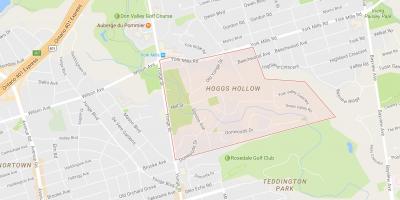 Harta Hoggs Gol de vecinătate Toronto