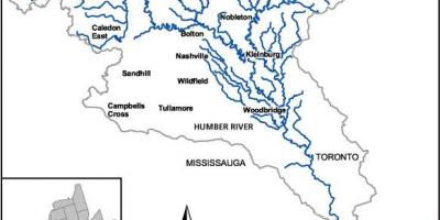 Harta Humber river
