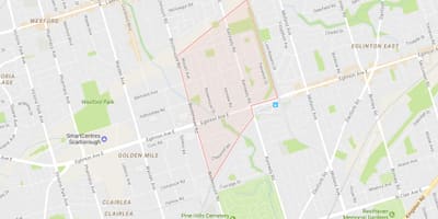 Harta Ionview vecinătate Toronto