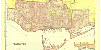 Harta istorică Toronto