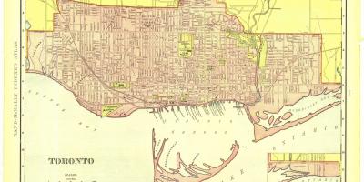 Harta istorică Toronto