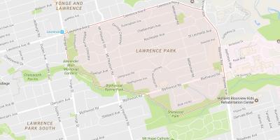 Harta Lawrence Park vecinătate Toronto