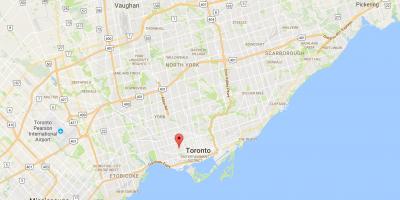 Harta de cartierul Little Italy Toronto