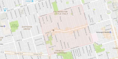 Harta Pic Italia vecinătate Toronto