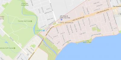 Harta Long Branch vecinătate Toronto