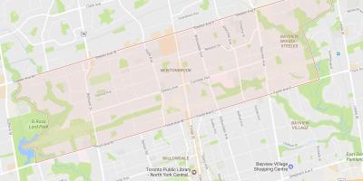 Harta Newtonbrook vecinătate Toronto