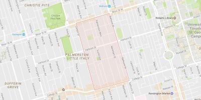 Harta Palmerston vecinătate Toronto