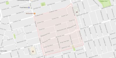 Harta Pape Sat de vecinătate Toronto