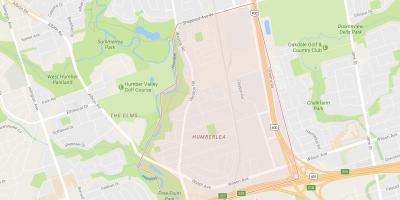 Harta Pelmo Parc – Humberlea vecinătate Toronto