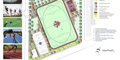 Harta planul de Revitalizare Regent Park Toronto faza 3b