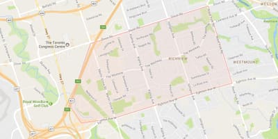 Harta Richview vecinătate Toronto