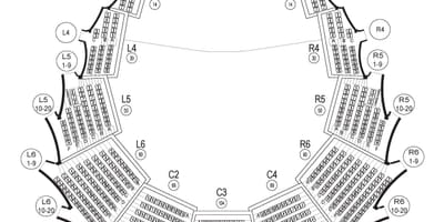 Harta Roy Thomson Hall mezanin