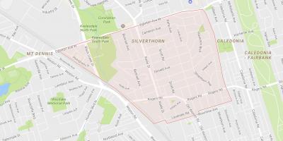 Harta Silverthorn vecinătate Toronto