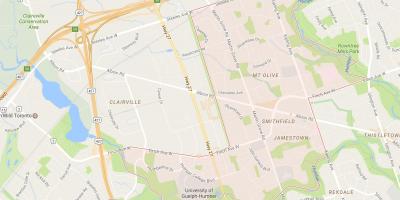 Harta Smithfield vecinătate vecinătate Toronto