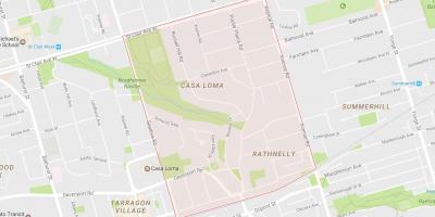 Harta South Hill vecinătate Toronto