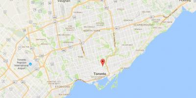 Harta St. James Orașului Toronto