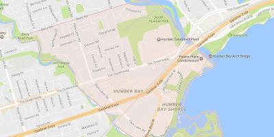 Harta Stonegate-Queensway vecinătate vecinătate Toronto