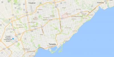 Harta Tam O ' shanter – Sullivandistrict Toronto